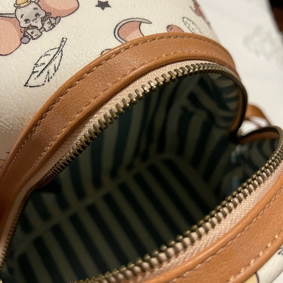 Loungefly Disney Dumbo Icon Print Mini Backpack - Picture 5 of 5